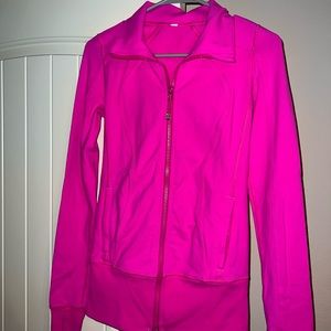 Selling lululemon hot pink zip up